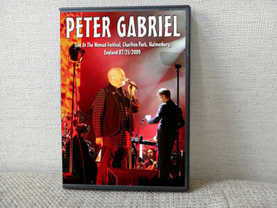 PETER GABRIEL Live At The Womad Festival, Charlton Park, Malmesbury, England 07.25.2009 DVD
