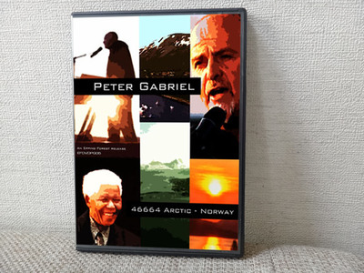 PETER GABRIEL Live At 46664, Norway 06.11.2005 DVD