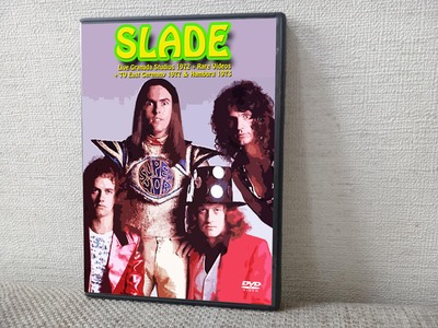 SLADE Live Granada Studios 1972 + Rare Videos + TV East Germany 1977 & Hamburg 1973 DVD