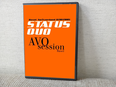 STATUS QUO AVO Session, Basel, Switzerland 11.10.2005 DVD