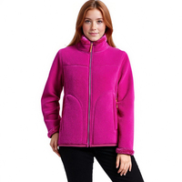 M-4XL Fleece Jacket Polar Fleece Top Reversible Thickened Coral Fleece Sweatshirt Cardigan  - Thumbnail 2