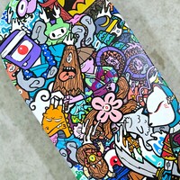 Art Skateboard by Swaggerassic "The Garden on Entropy” - Thumbnail 2