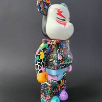 Custom Bearbrick 400% by Swaggerassic "The Entropy Bear” - Thumbnail 2