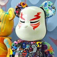 Custom Bearbrick 400% by Swaggerassic "The Entropy Bear” - Thumbnail 7