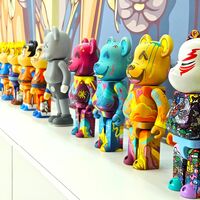 Custom Bearbrick 400% by Swaggerassic "The Entropy Bear” - Thumbnail 8