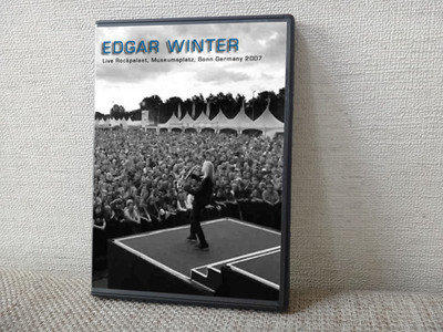 EDGAR WINTER Live Rockpalast, Museumsplatz, Bonn Germany 2007 DVD