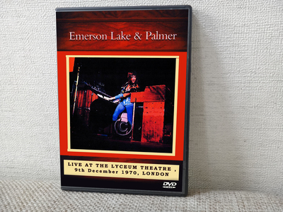 EMERSON LAKE & PALMER Live At The Lyceum Theater, London England 12.09.1970 DVD