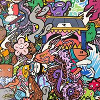 Painting by Swaggerassic "The Entropy Square” - Thumbnail 2