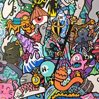 Painting by Swaggerassic "The Entropy Square” - Thumbnail 3