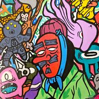 Painting by Swaggerassic "The Entropy Square” - Thumbnail 7