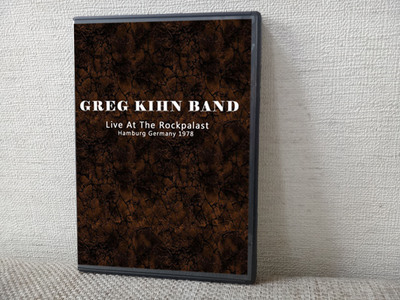 GREG KIHN BAND Live At The Rockpalast, Hamburg Germany 1978 DVD