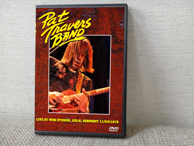 PAT TRAVERS BAND Live At WDR Studios, Köln, Germany 11.04.1976 DVD