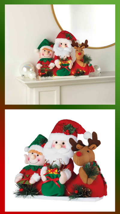 Three Figure Shelf Sitter - FINAL SALE