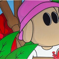 Art Skateboard by Cazxu "Rainforest"  - Thumbnail 2