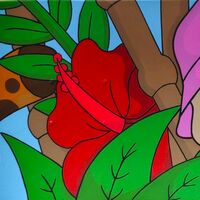 Art Skateboard by Cazxu "Rainforest"  - Thumbnail 4