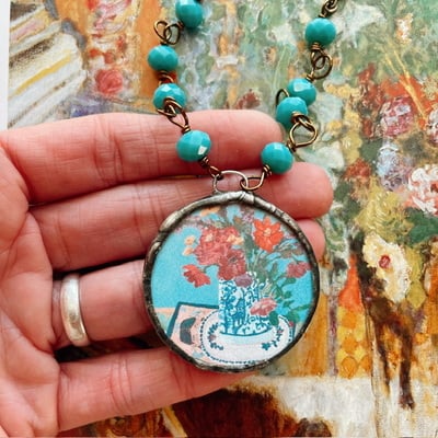 “she believes in miracles” necklace no.02
