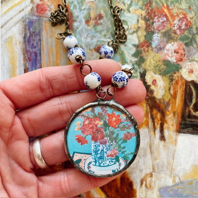 “A Quiet Calm Life” necklace no.03