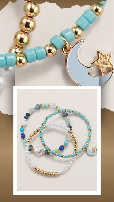 Moonlight Waves Bracelet Set - FINAL SALE