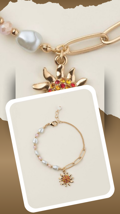 Bloom and Glow Pearly Bracelet - FINAL SALE