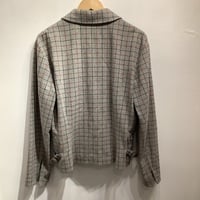 Keita Maruyama Tokyo Paris plaid wool zip up jacket - Thumbnail 3