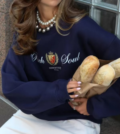 Rich & Soul Printed Sweatshirt