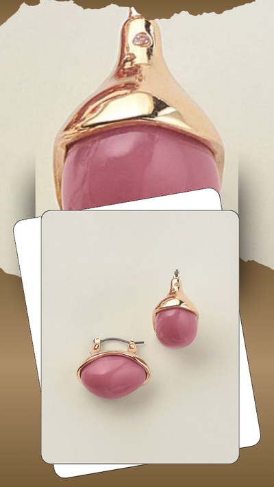 Scarlet Arc Statement Earrings - FINAL SALE