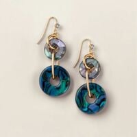 Luminous Tides Link Earrings - FINAL SALE - Thumbnail 1