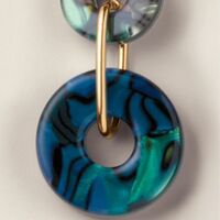 Luminous Tides Link Earrings - FINAL SALE - Thumbnail 2