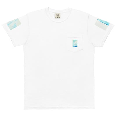 Unisex garment-dyed pocket t-shirt - Flow 2