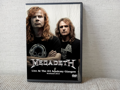 MEGADETH Live At The O2 Academy Glasgow, Scotland 06.04.2013 DVD