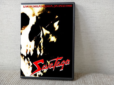 SAVATAGE Live In Trocadero, Philadelphia, PA 05.27.1990 DVD