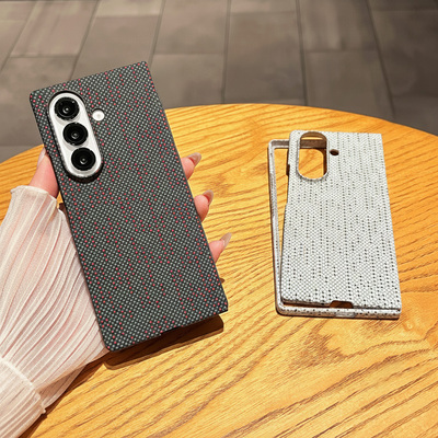 Carbon Fiber Pattern Case For Samsumng Z Fold And W SGN905