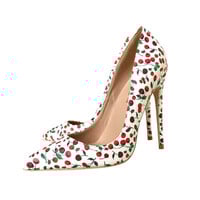 Cherry pattern high heels 12CM - Thumbnail 4