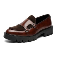 Men's casual slip-on loafers height-enhancing loafers - Thumbnail 5
