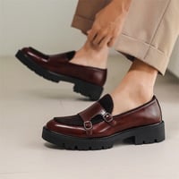 Men's casual slip-on loafers height-enhancing loafers - Thumbnail 7