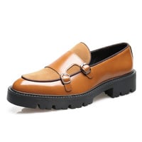 Men's casual slip-on loafers height-enhancing loafers - Thumbnail 8