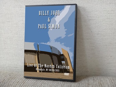 BILLY JOEL & PAUL SIMON Live At The Nassau Coliseum, Uniondale, NY 08.04.2015 DVD