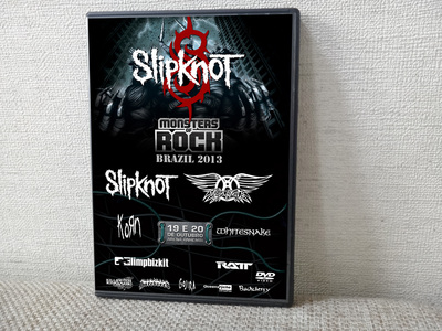 SLIPKNOT Live At Monsters Of Rock Brazil 2013 DVD