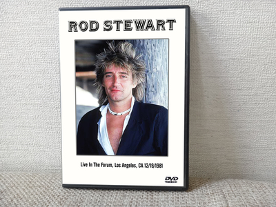 ROD STEWART Live In The Forum, Los Angeles, CA 12.19.1981 DVD