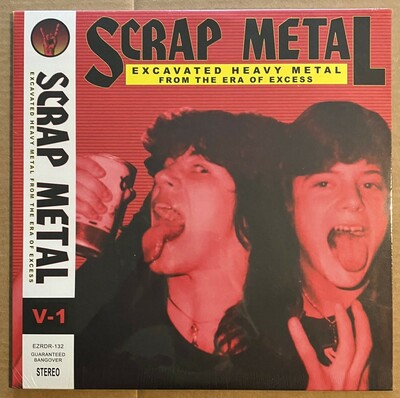 SCRAP METAL VOLUME 1 (New Compilation LP of Rare 80s US and Canada Metal Bands from RidingEasy)