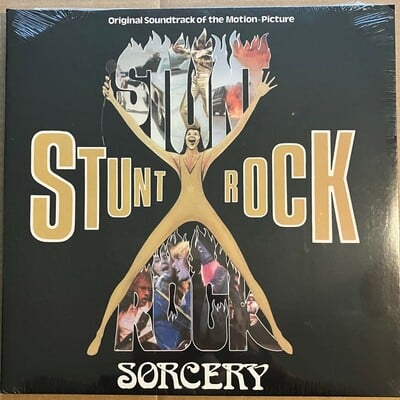 Sorcery - stunt rock (new reissue gold vinyl lp soundtrack from 1978 movie by la hard rock proto metal band - ridingeasy records) - Thumbnail 1