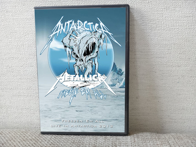 METALLICA Freezen 'Em All Live In Antartida 2013 DVD