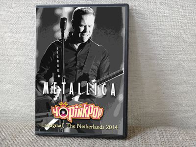 METALLICA Live At The Pinkpop Festival, Netherlands 06.09.2014 DVD