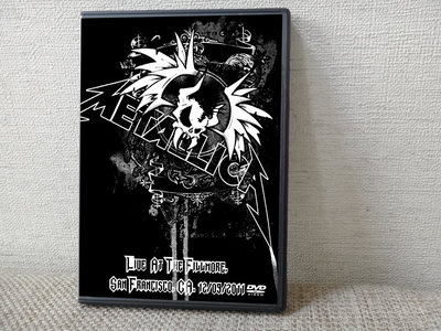METALLICA Live At The Fillmore, San Francisco, CA. 12.09.2011 DVD