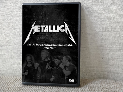 METALLICA Live At The Fillmore, San Francisco, CA. 12.10.2011 DVD
