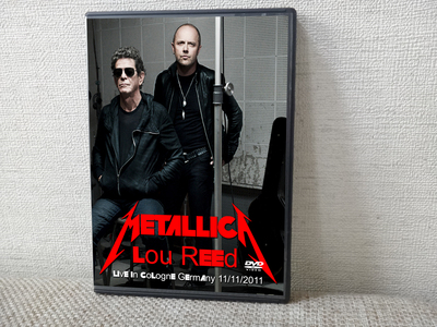 METALLICA & LOU REED Live in Cologne Germany 11.11.2011 DVD