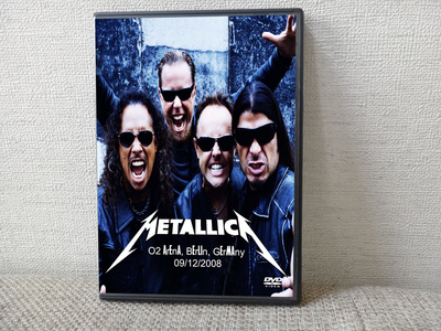 METALLICA O2 Arena, Berlin, Germany 09.12.2008 DVD
