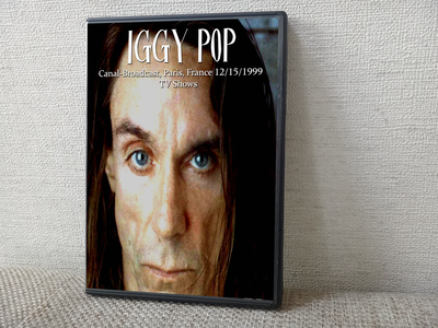 IGGY POP Canal-Broadcast, Paris, France 12.15.1999 + TV Shows DVD