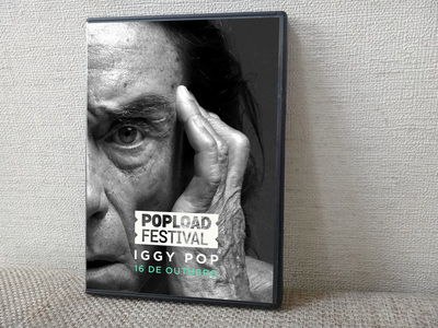 IGGY POP Live At The Popload Festival, Audio Club, Sao Paulo, Brazil 10.16.2015 DVD