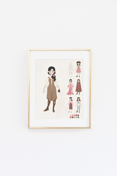 Pink Witch - Outfit Ideas print